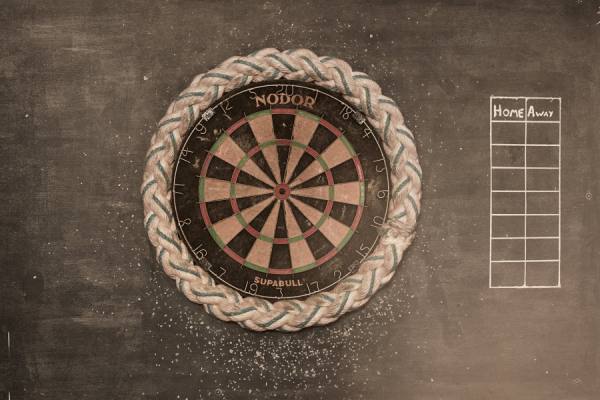 Photograph Ryan Edy Dart Board on One Eyeland